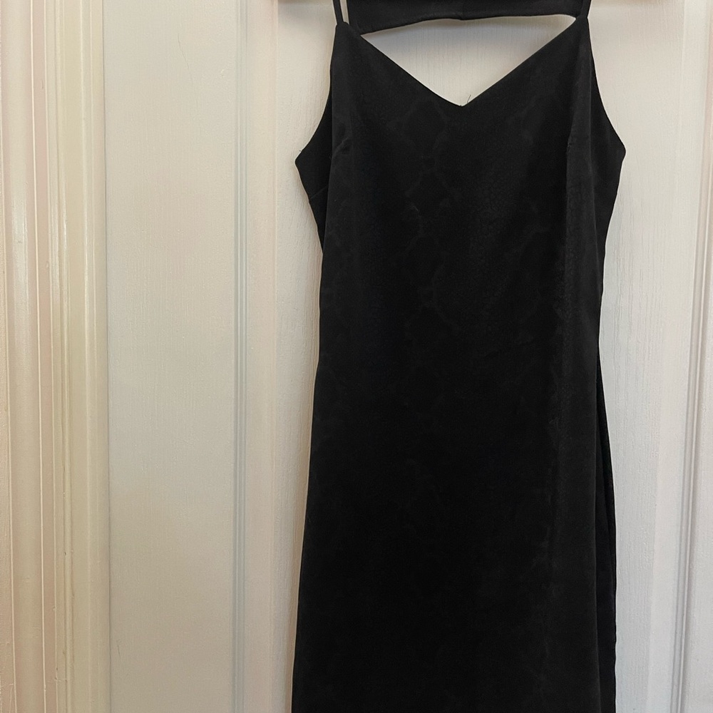 Simple black dress